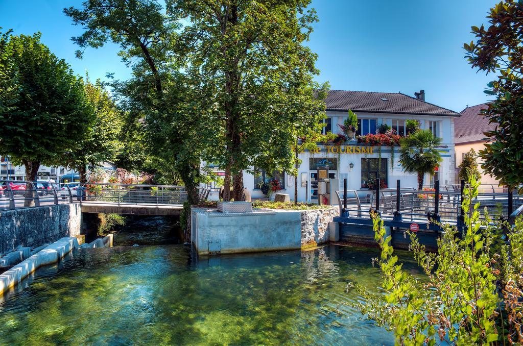 Zenitude Hôtel-Résidences L'Orée du Parc Divonne-les-Bains Esterno foto